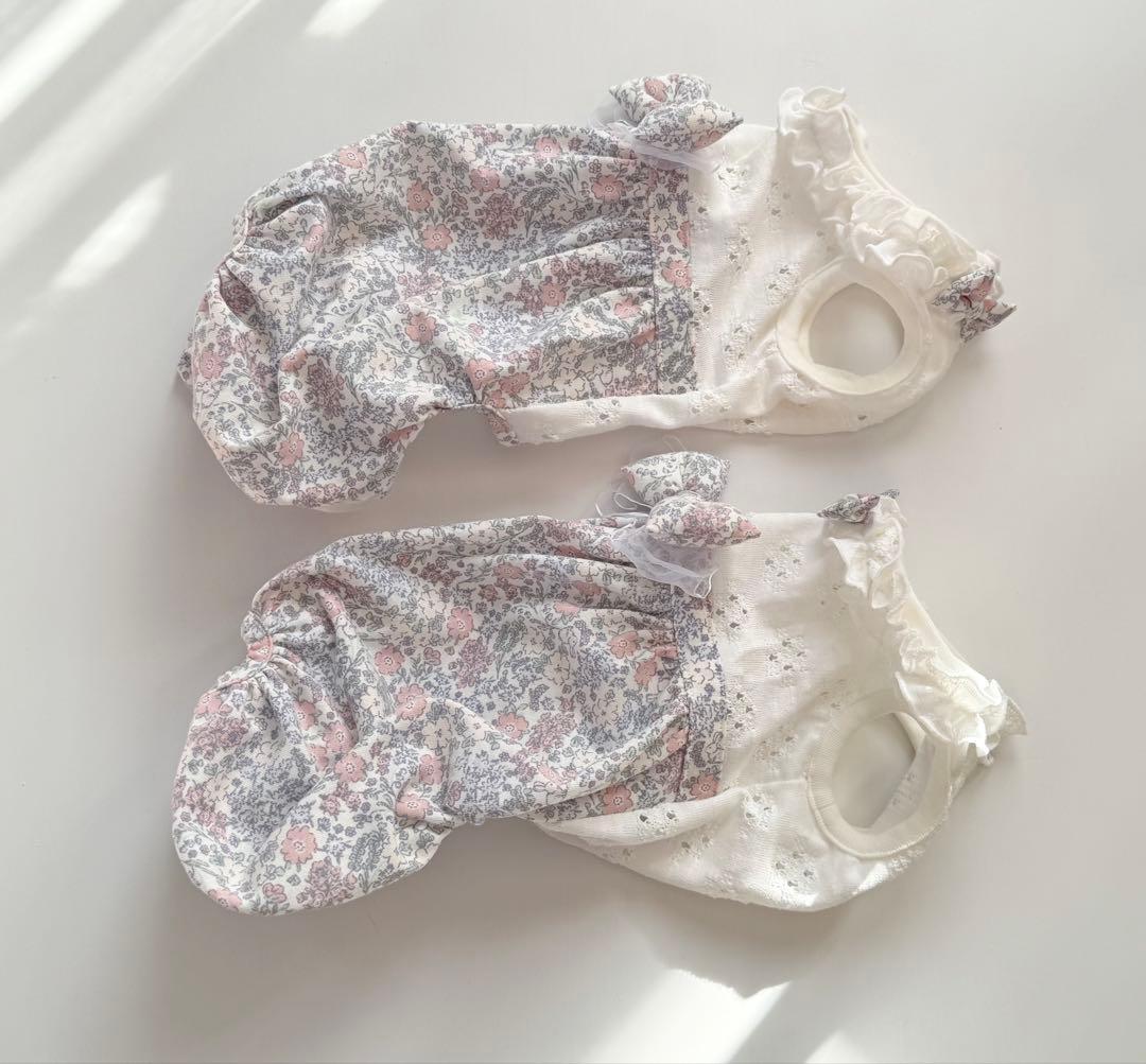 chinakoページ　　ダックスフンド　犬服　わんこ服　カボパンロンパース