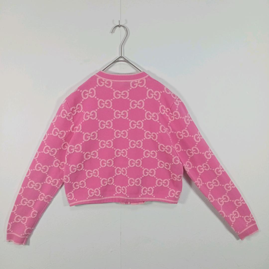 GUCCI GG コットンジャカードカーディガン S（165/88Y）