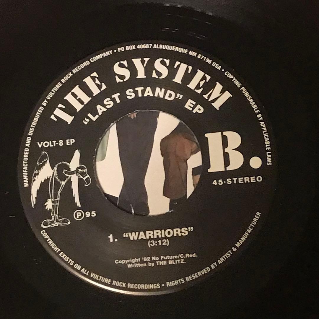 洋楽 The System \"Last Stand\" EP