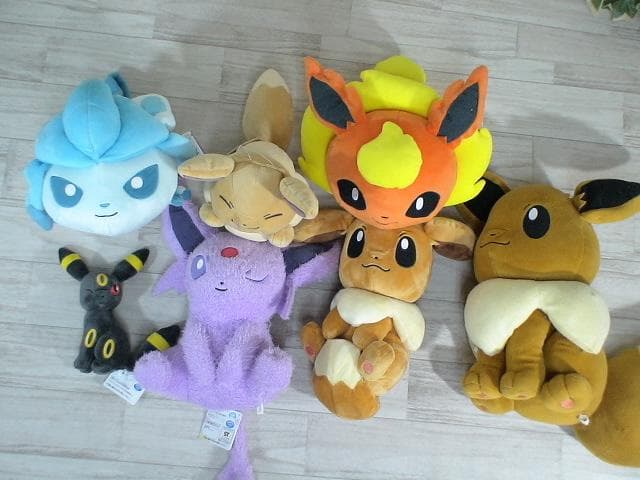 17-6504★ぬいぐるみ　まとめ売り！　24点 　ポケモンのみ