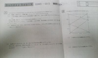サピックス・難関校ＳＳ特訓＊６年＊算数／武蔵 対策プリント 全２４回完全版＊貴重
