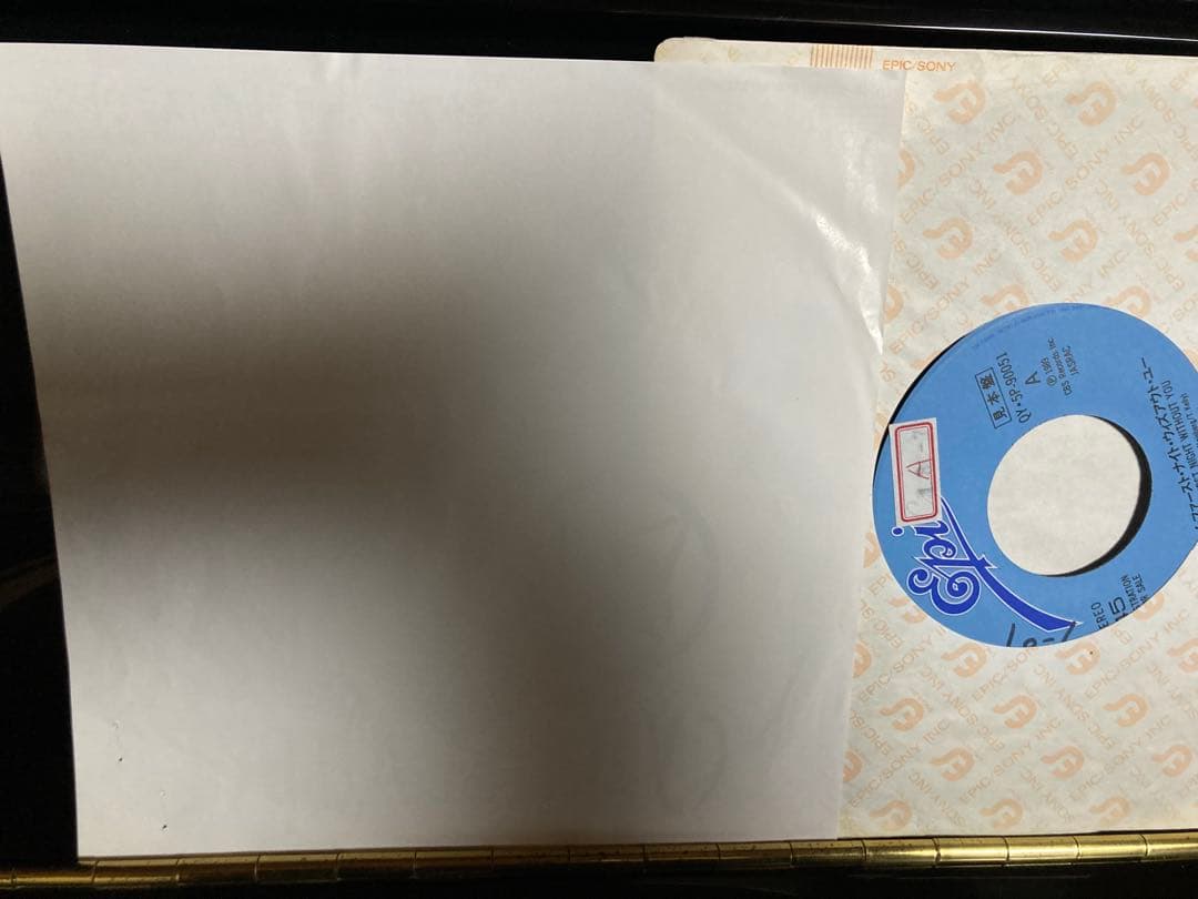 PROMO国内見本盤７\" Cyndi Lauper My First Night