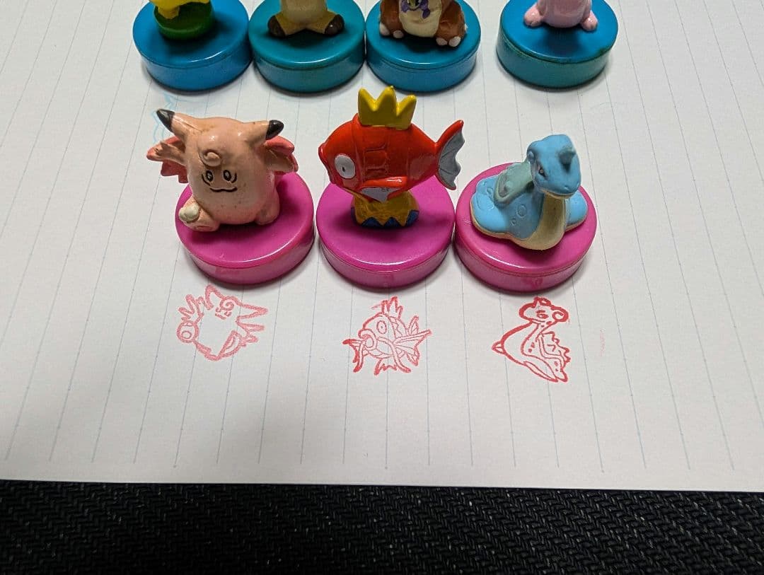 ポケモン スタンプ フィギュア ハンコ ミニフィギュア