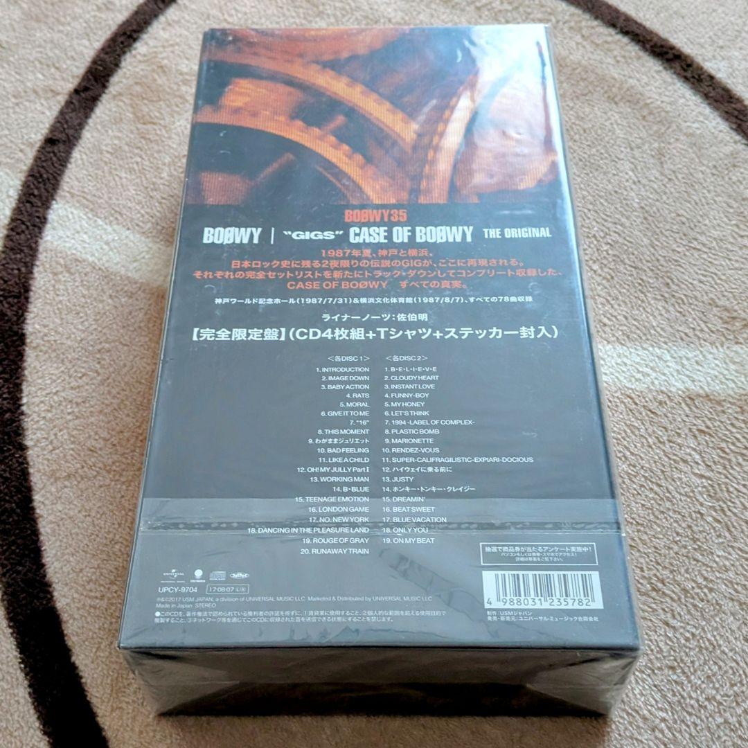 【完全限定】GIGS CASE OF BOØWY THE ORIGINAL