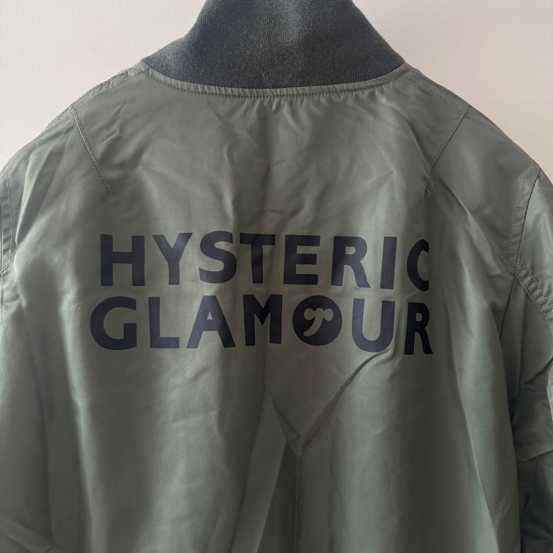 Hysteric Glamour ヒス モッズコート ナイロン カーキ リブ