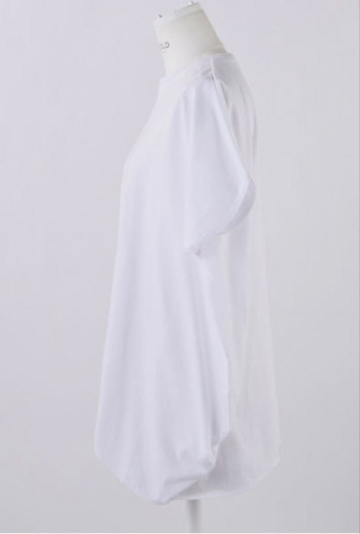 ENFOLD SCALLOP WIDE T-SHIRTデザインTシャツ
