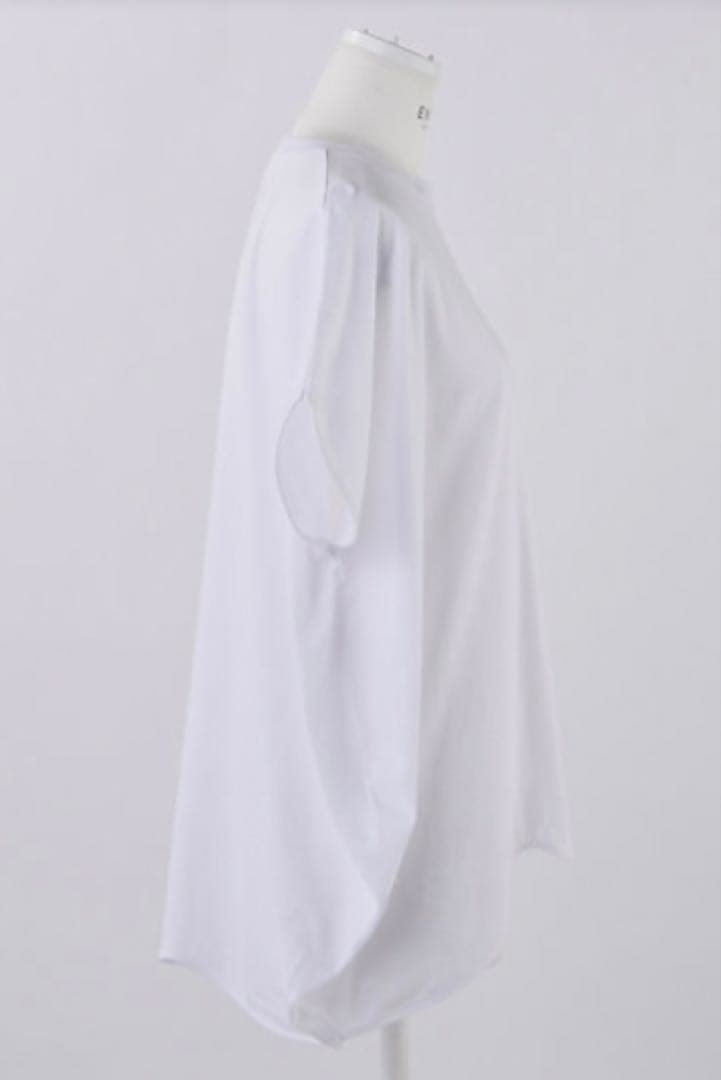 ENFOLD SCALLOP WIDE T-SHIRTデザインTシャツ