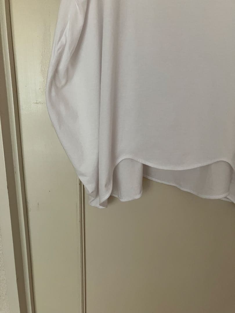 ENFOLD SCALLOP WIDE T-SHIRTデザインTシャツ