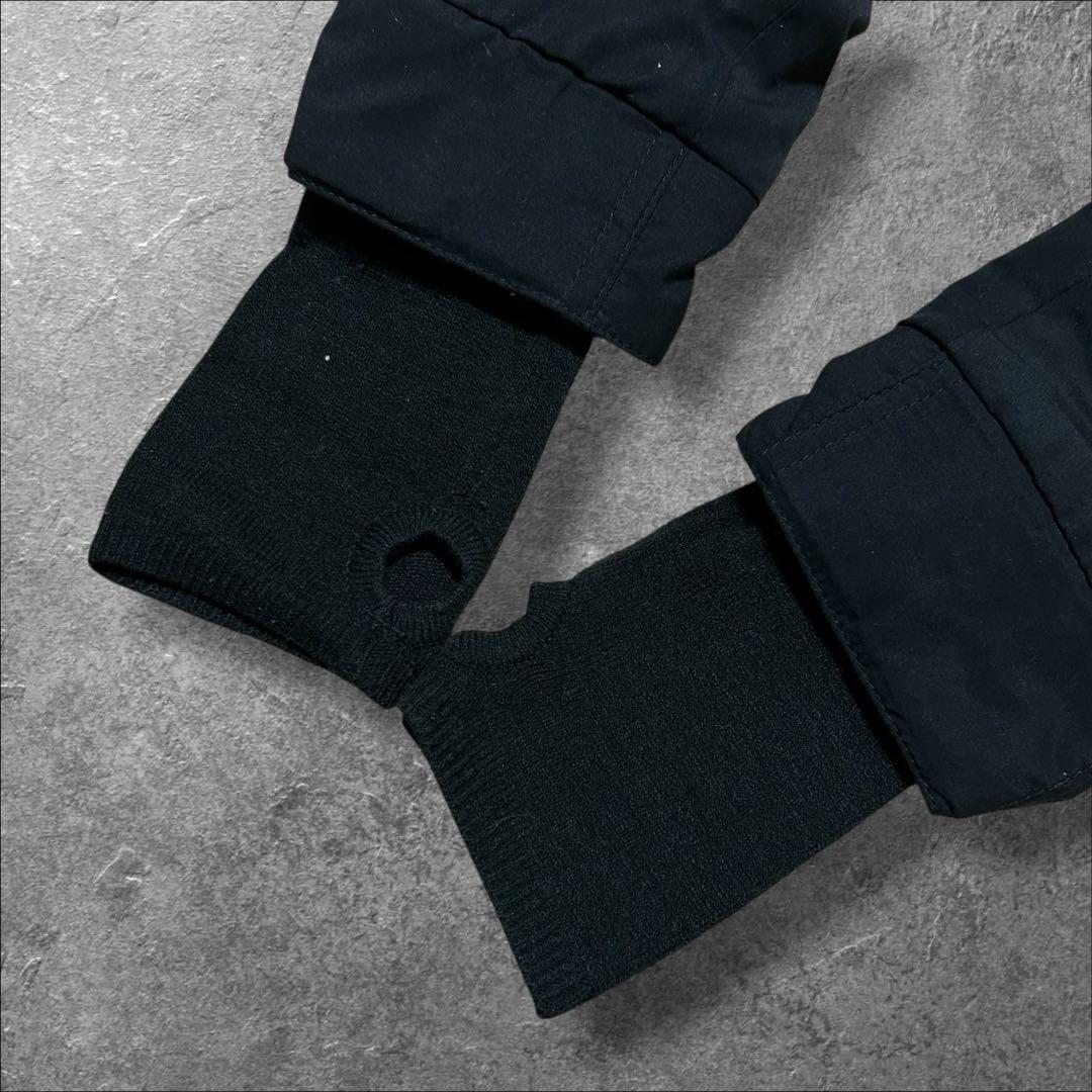 y2k ギャル SLY MILITARY モッズコート ファー フード付き 黒