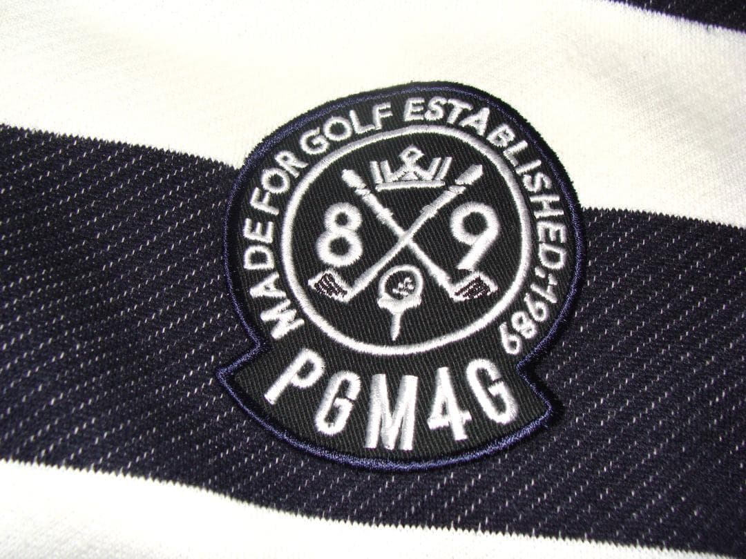 美品★パーリーゲイツ★PEARLY GATES★ボーダーパーカー★サイズ４(Ｍ)