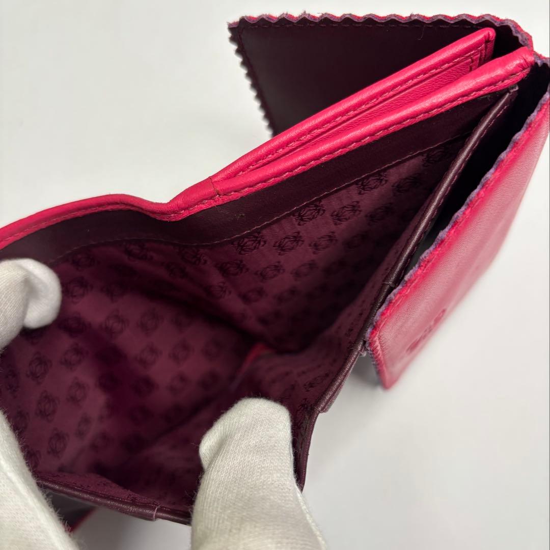 希少♡ヴィンテージLOEWE ロエベWホックナッパレザー折り財布