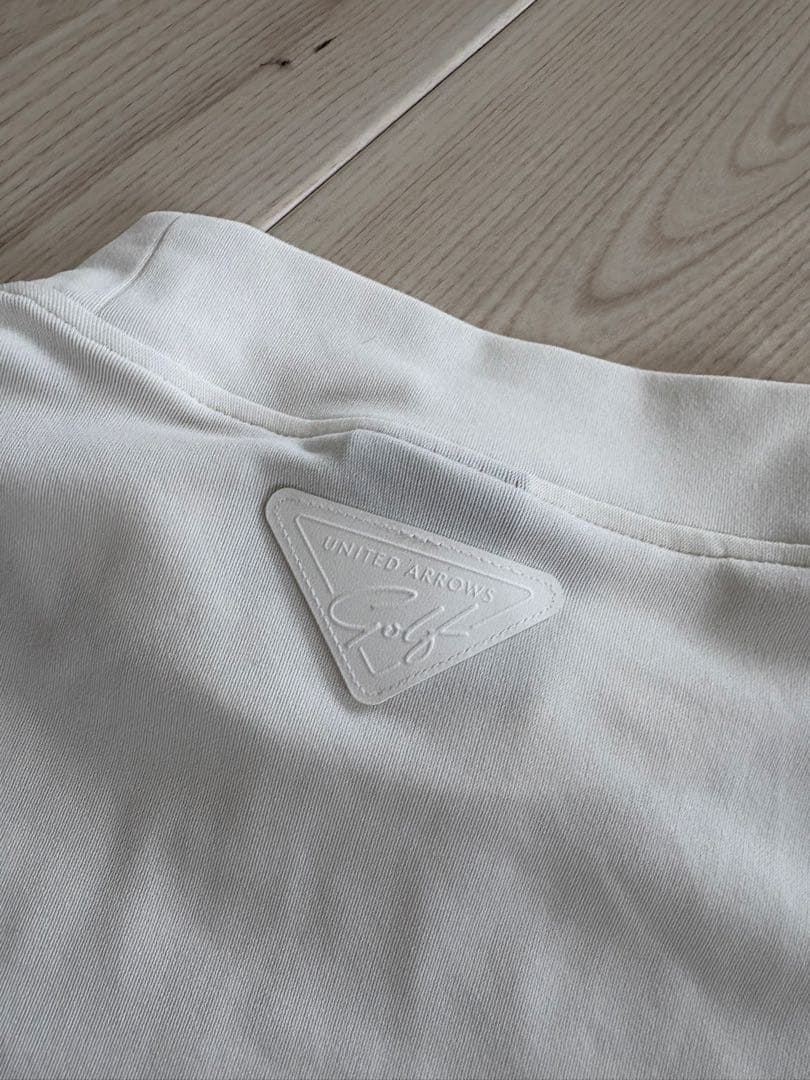 K*i様 UNITED ARROWS GOLF ホワイトモックネックシャツXL