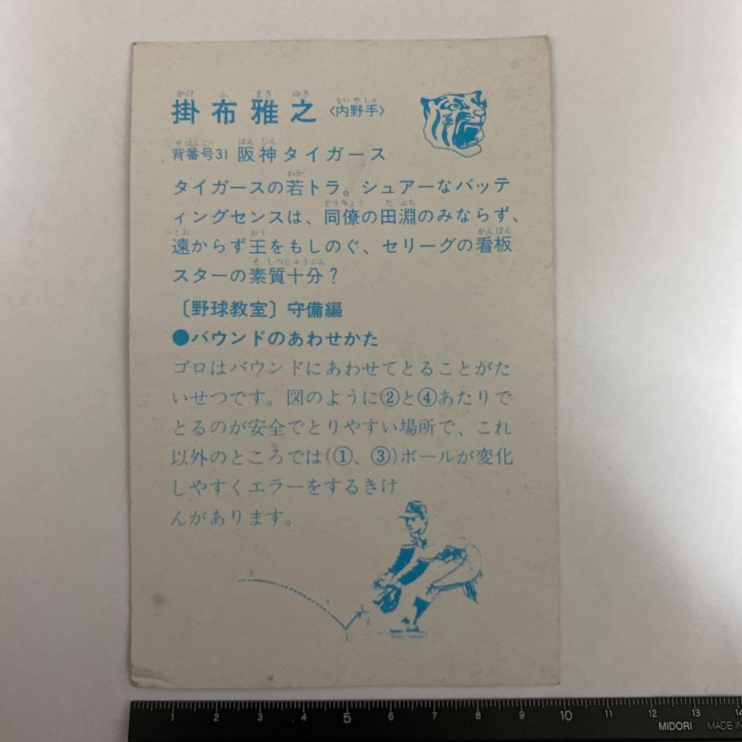 プロ野球カード(ハガキサイズ)サイン付き