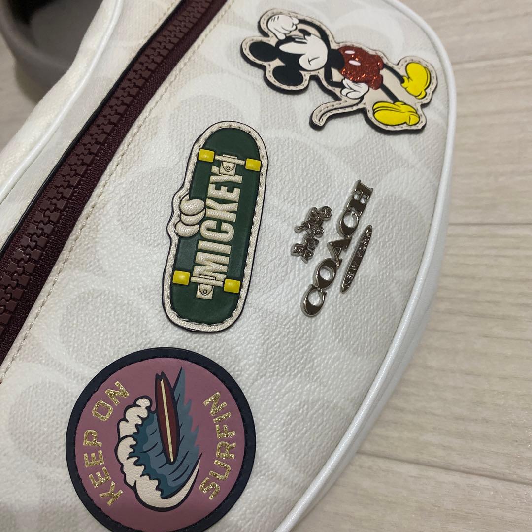 コーチ COACH Disney コラボ ボディバッグ ミッキー