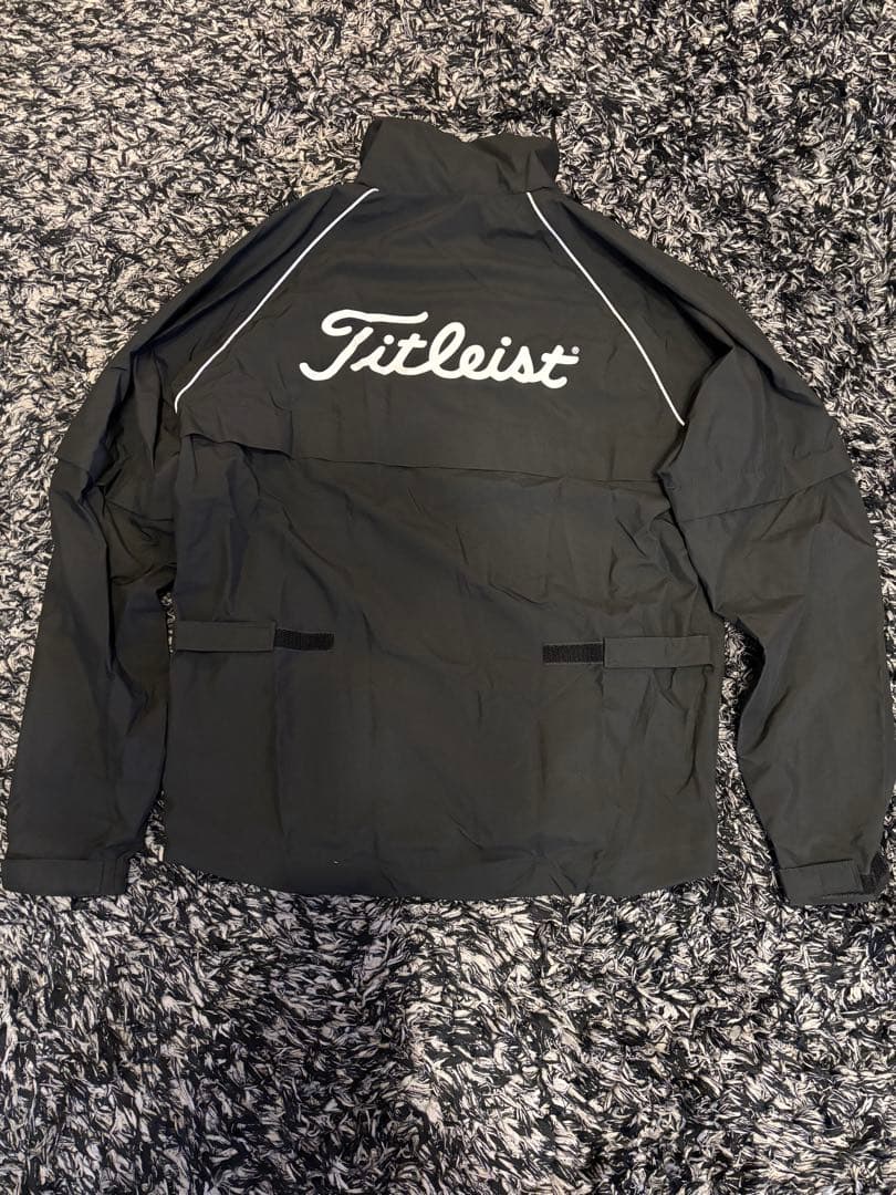 ♦︎Titleist レインウェアセットアップ ブラック Lサイズ 美品♦︎