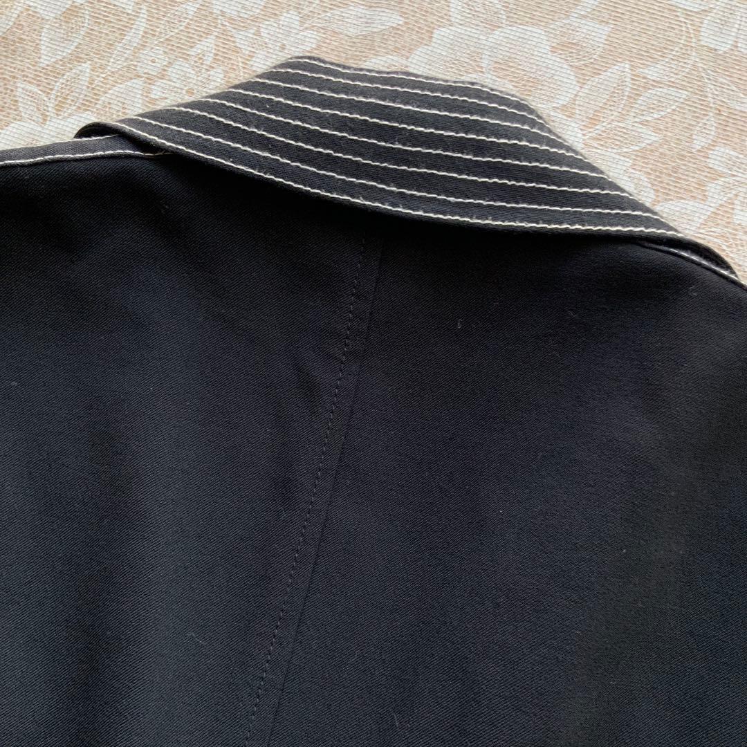 ST.JOHN セントジョン　春物　七分袖ジャケットM 黒