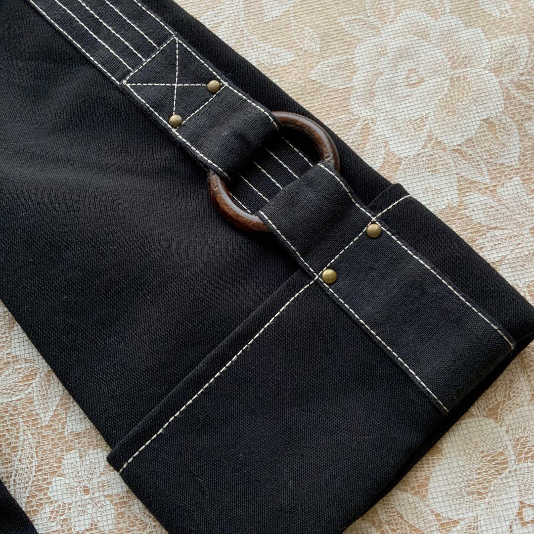 ST.JOHN セントジョン　春物　七分袖ジャケットM 黒