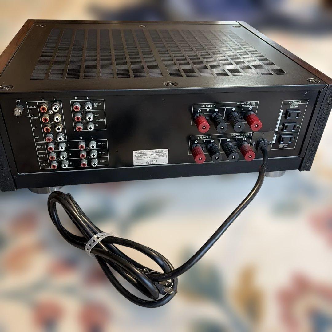 SONY プリメインアンプ TA-F333ESG