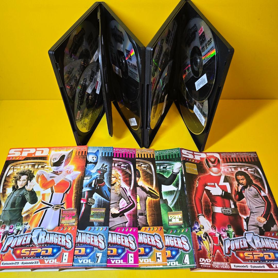 ※新品ケース交換済み　POWER RANGERS S.P.D+MYSTIC FO