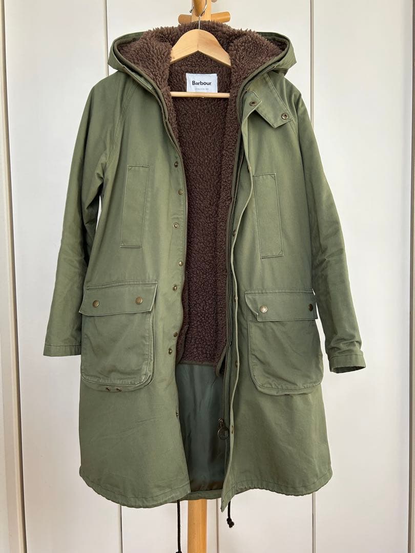 Barbour　SPEYコート　レディース　Size10 Ｌインナーベスト付き