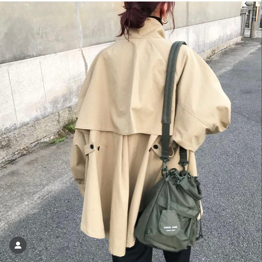 CANAL JEAN El marエルマール ハーフトレンチコート