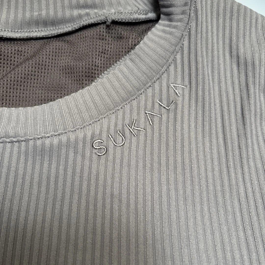 SUKALA リブ編み Tシャツ L