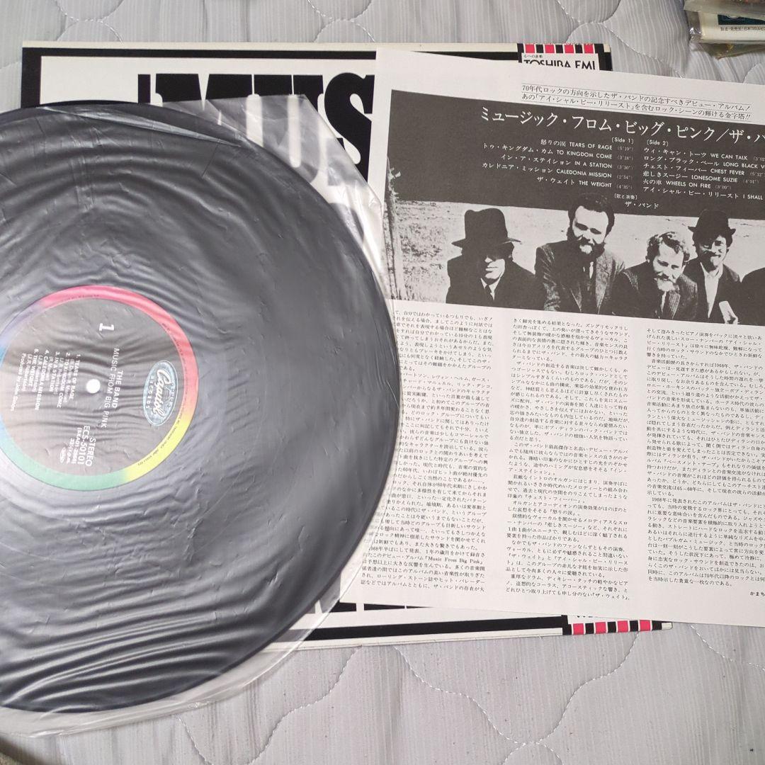 邦楽 The Band Music from Big Pink LP
