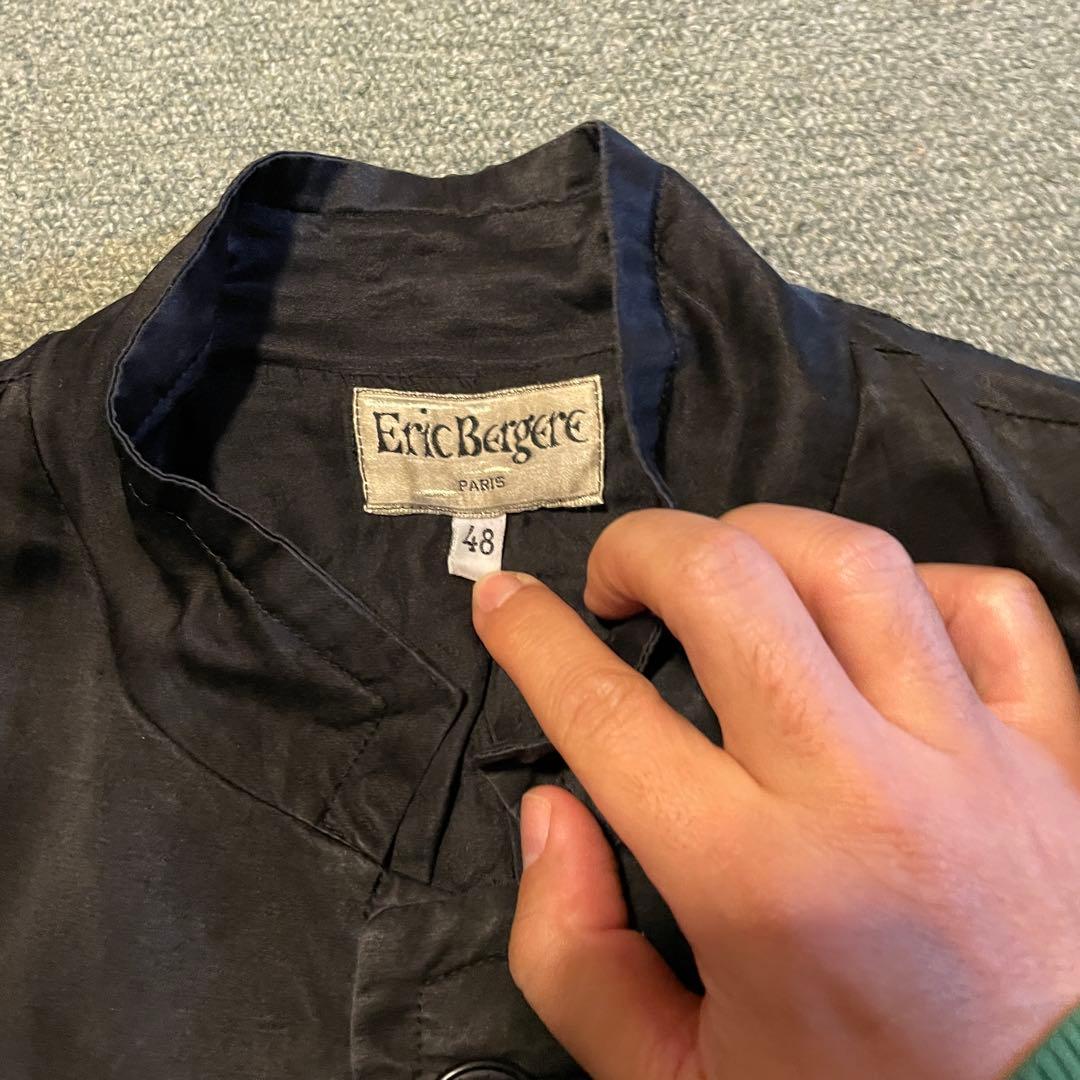 Eric Bergere 90s シルクシャツジャケット