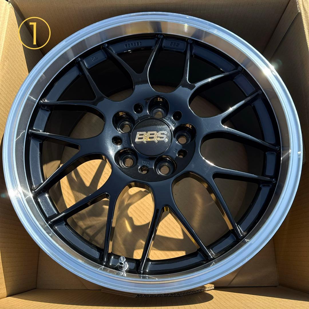【美品】BBS RG-R 1ピースホイール 18インチ 純正ロックナット付き