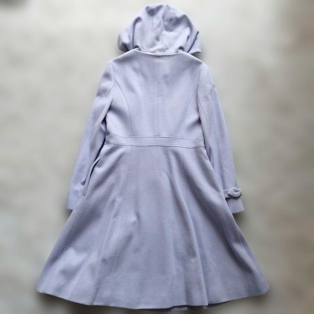 近年♡美品✨トッカ VENUS コート 2way フード着脱 ライラック 2/M