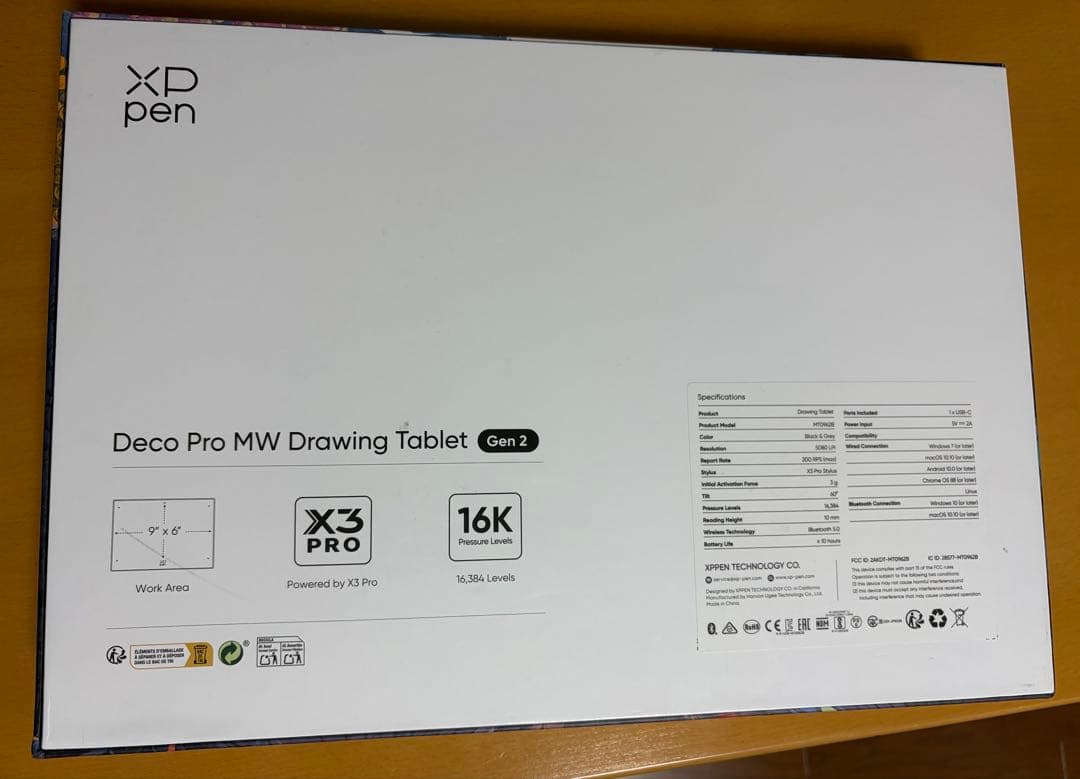 XPPen社ペンタブレット Deco Pro MW (Gen 2)