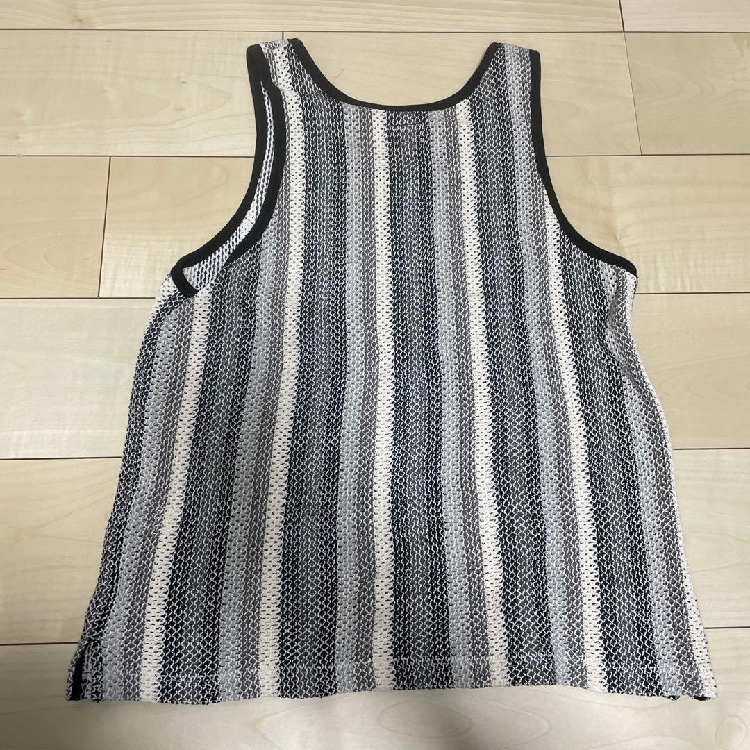 Supreme ストライプタンクトップ S