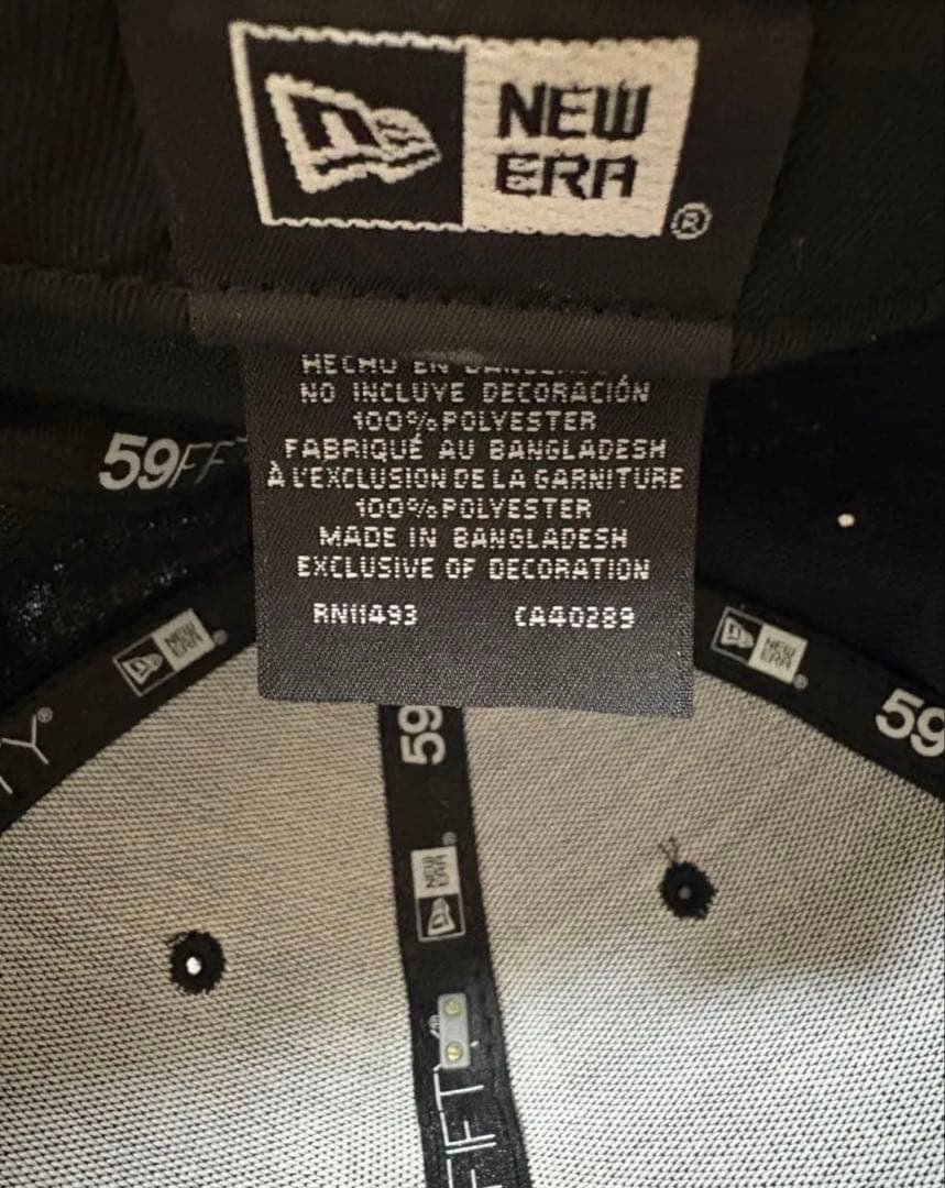 美品　Supreme Gold Cross S Logo New Era Sロゴ