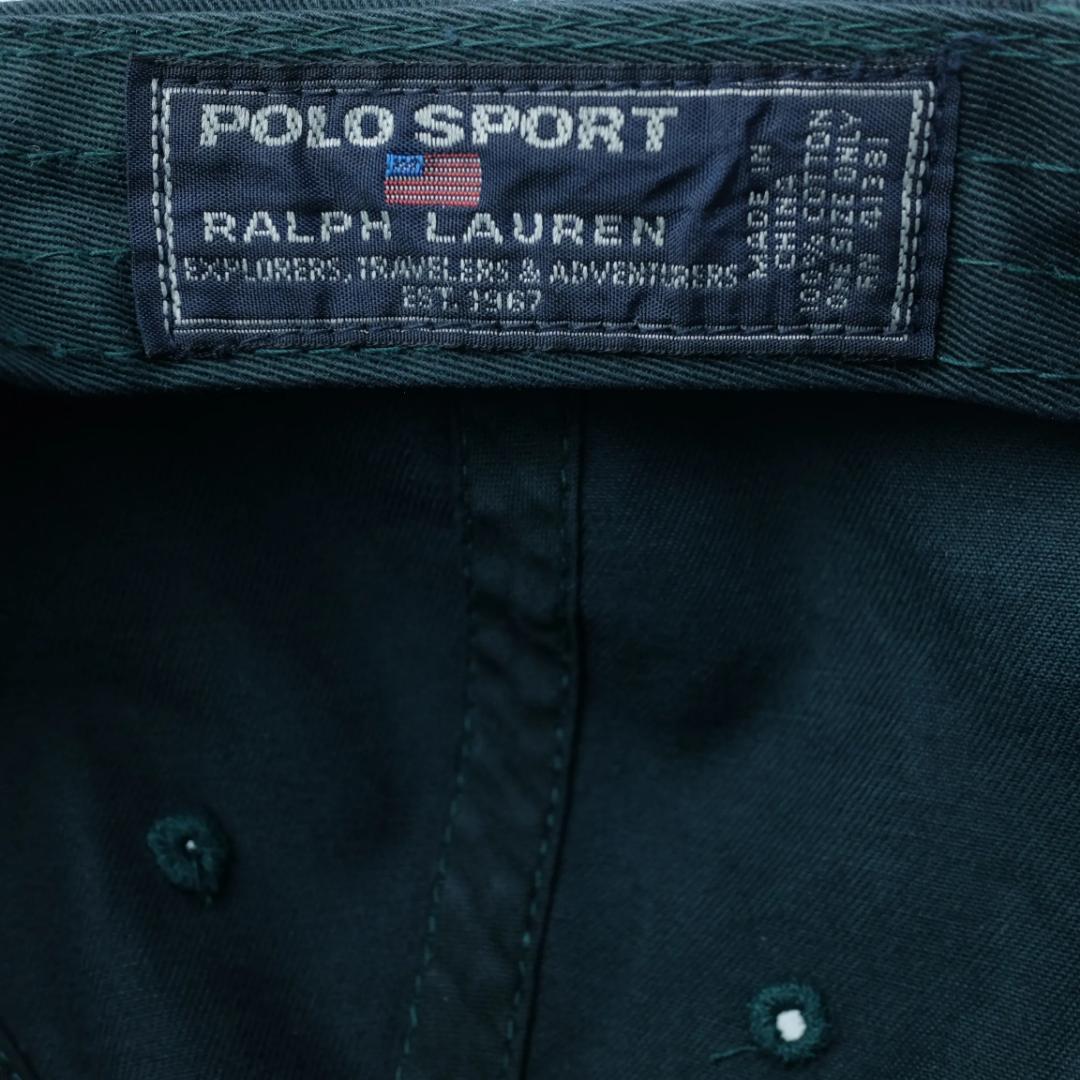 90s Polo Sport キャップ POLOロゴ ポロスポーツ