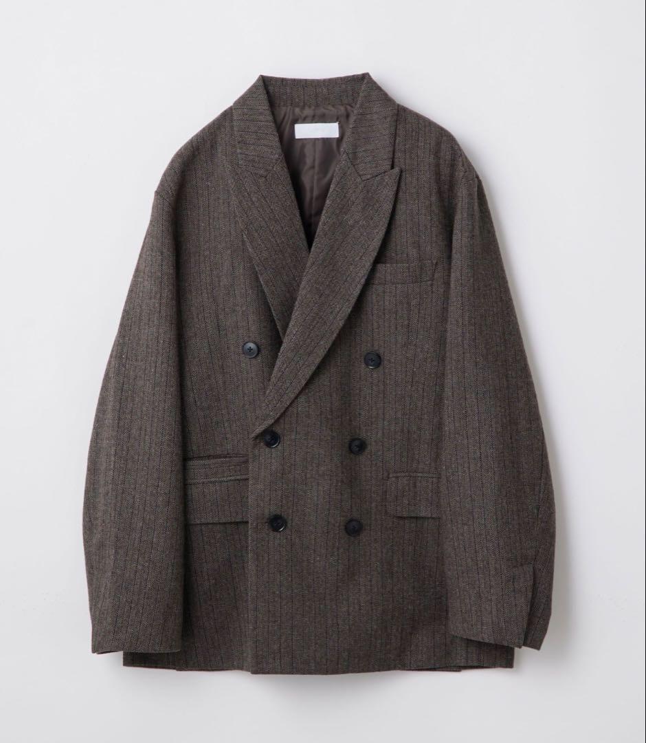 LUENNA オーバーサイズ ダブルブレステッド ジャケット