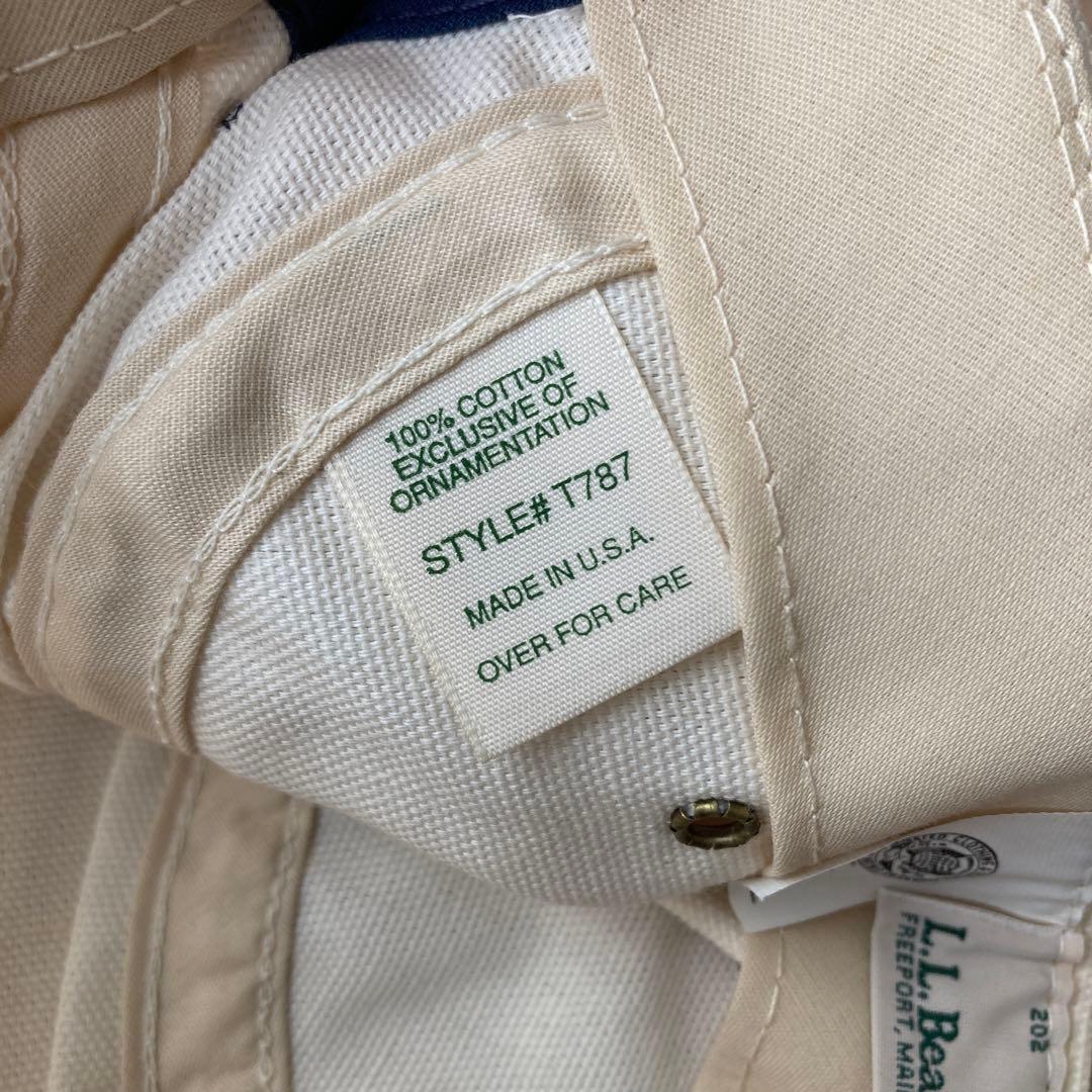 usa製 L.L.bean ロングビルキャップ 90sデッドストック