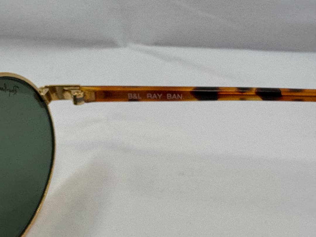 Ray-Ban　レイバン　サングラス　ボシュロム製　W2188　B&L　ゴールド