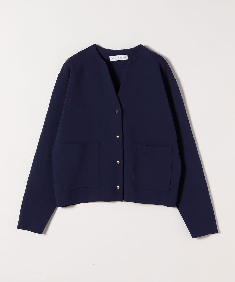 シップスSHIPS for women quaranciel:ノーカラー ニット
