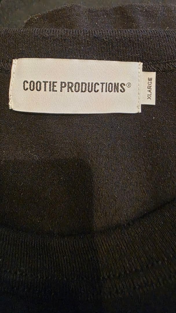 COOTIE PRODUCTIONS ブラック Tシャツ XL