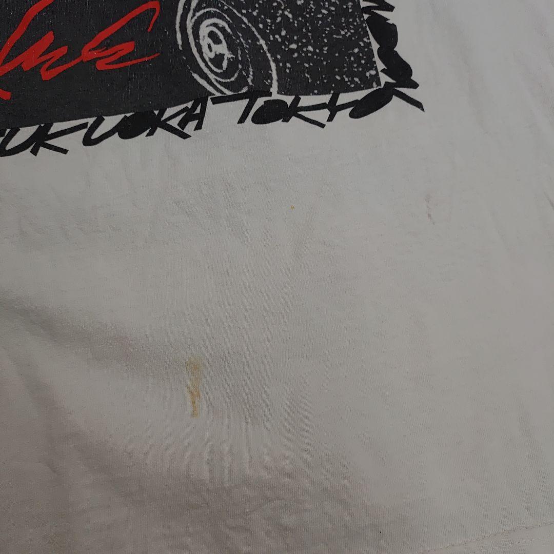 F*!様 STUSSY ステューシー バックプリント Tシャツ XL ホワイト