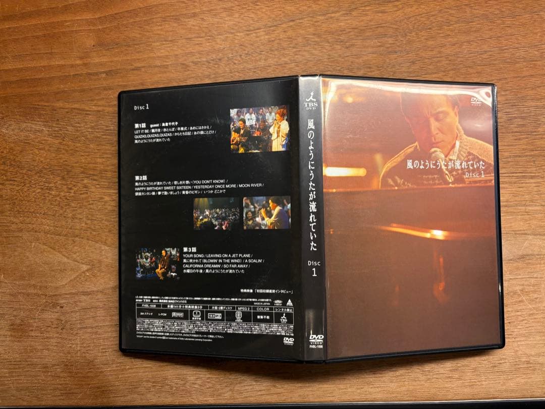 小田和正 風のようにうたが流れていた DVD-BOX 4枚組