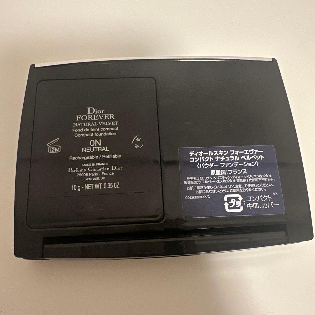 ディオールスキン　フォーエヴァーコンパクトナチュラルベルベット　0N