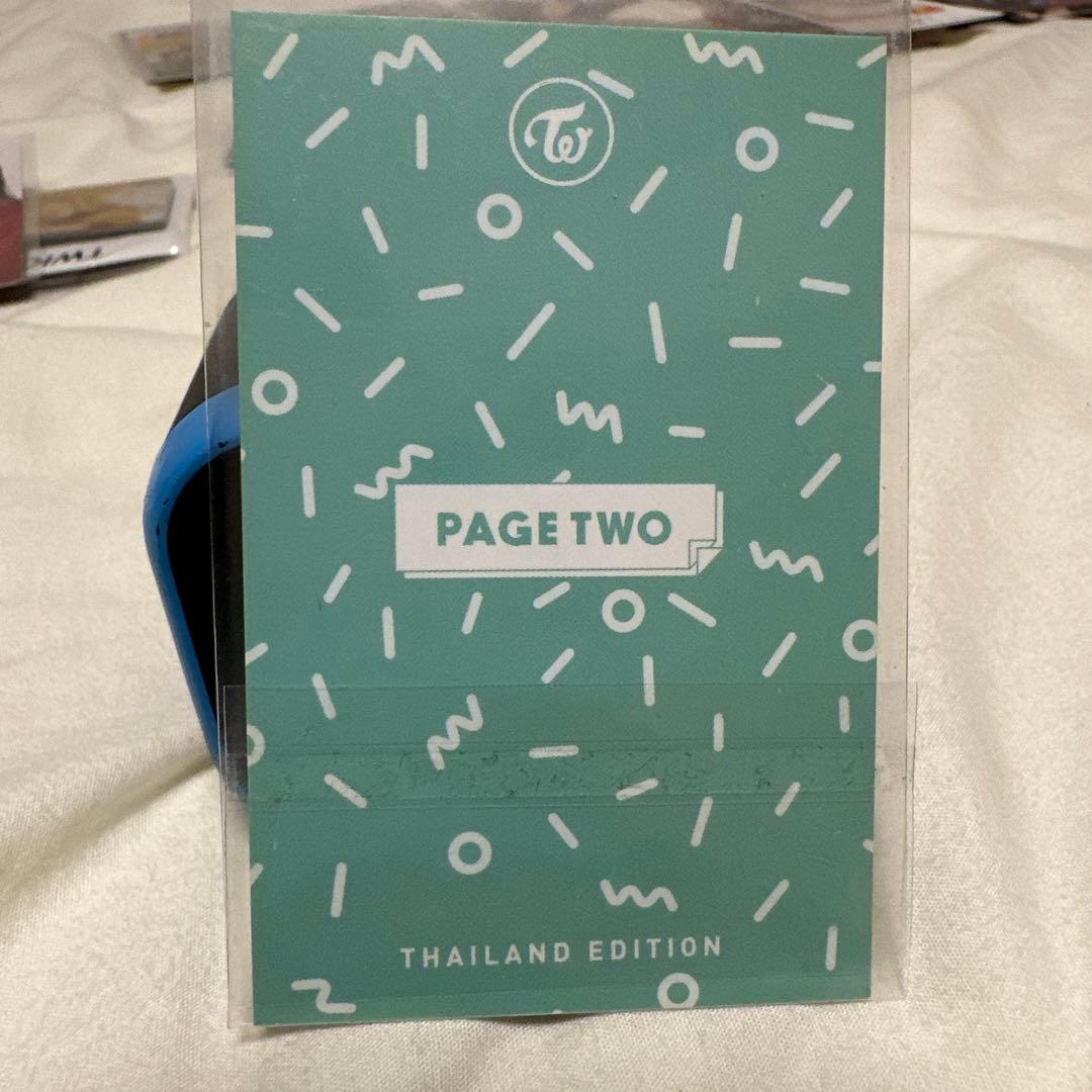 TWICE　pagetwo　ミナ　トレカ　タイ盤