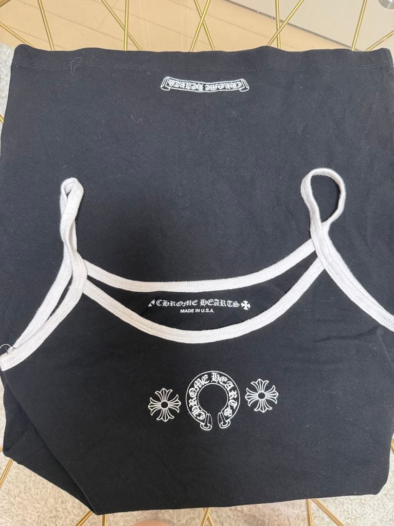 正規品】Chrome Hearts クロムハーツ キャミ キャミワンピ 黒 S