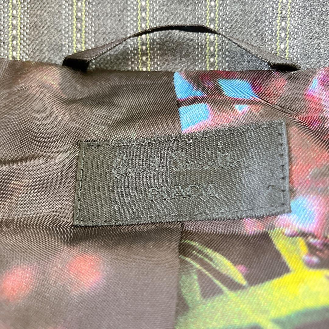 Paul Smith BLACK ポールスミス　テーラードジャケット　花柄　42
