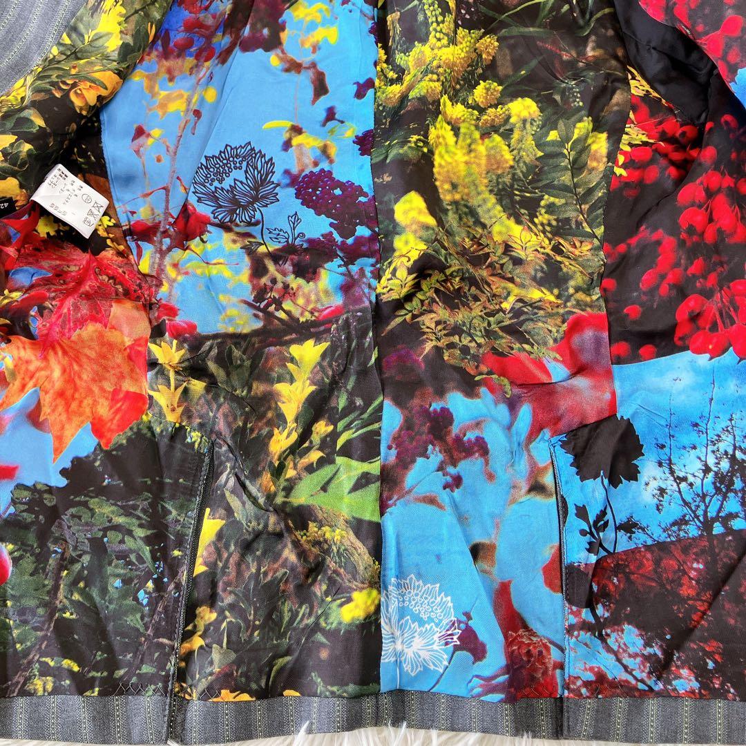 Paul Smith BLACK ポールスミス　テーラードジャケット　花柄　42