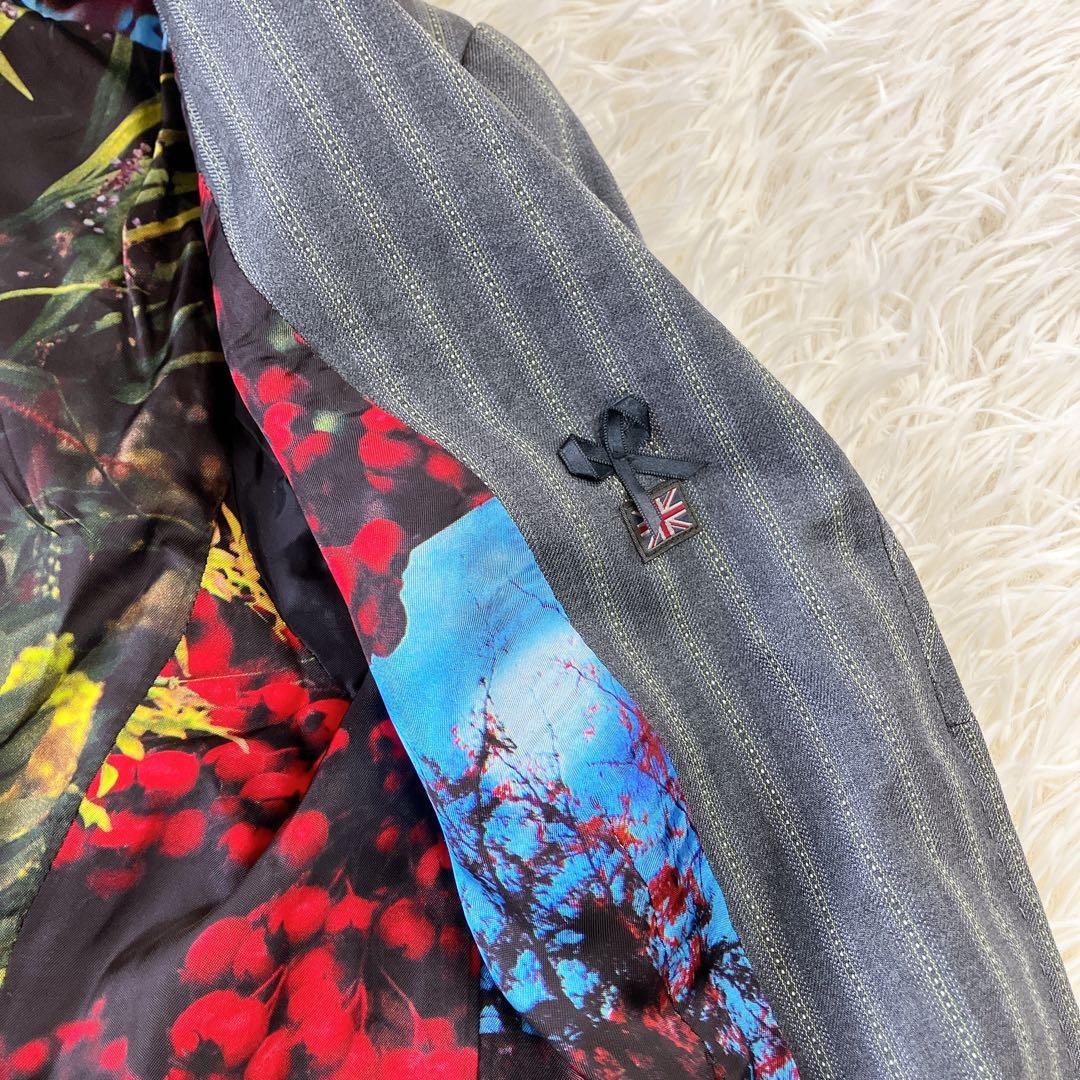Paul Smith BLACK ポールスミス　テーラードジャケット　花柄　42