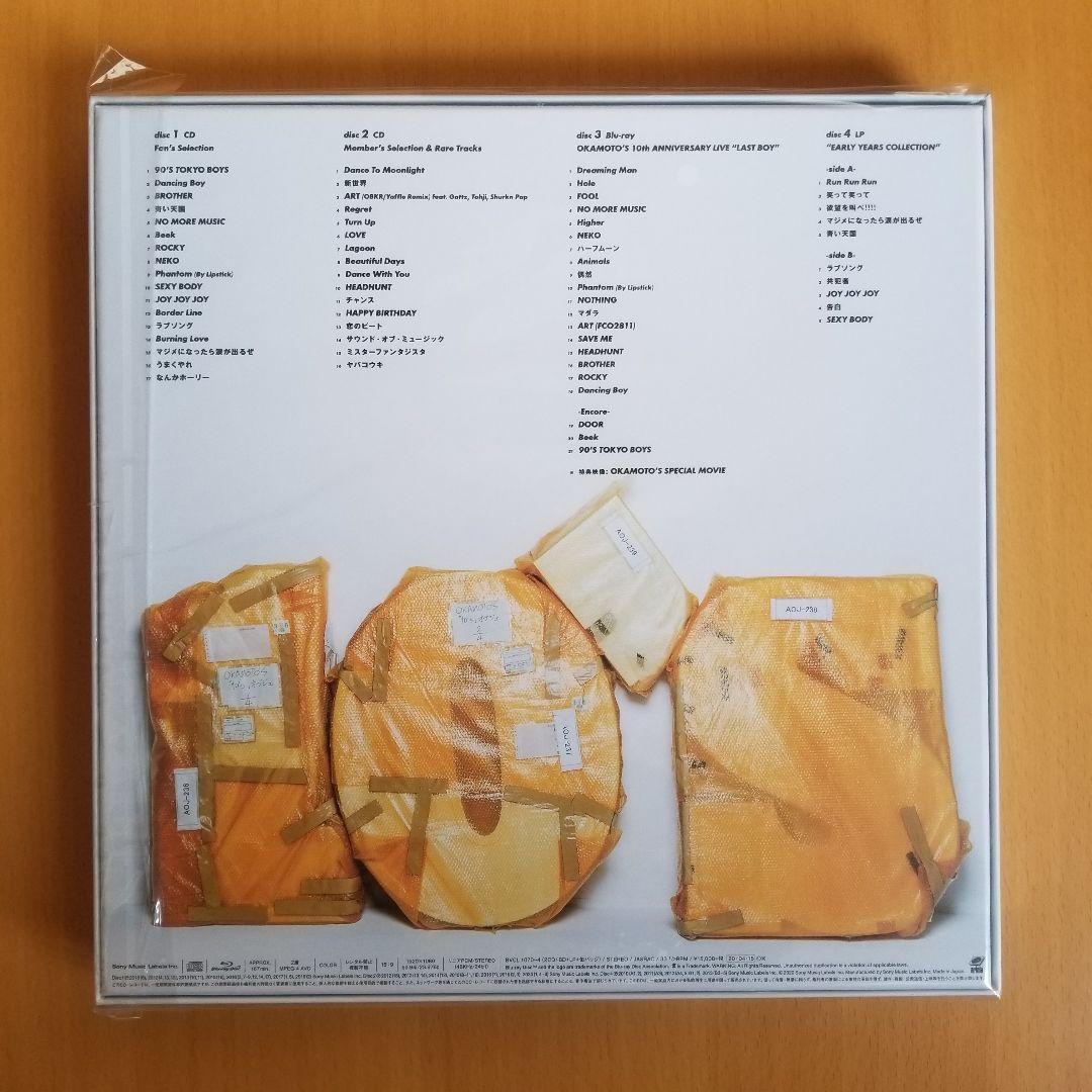 完全生産限定 OKAMOTO’S 10'SBEST デカジャケ CD ブルーレイ