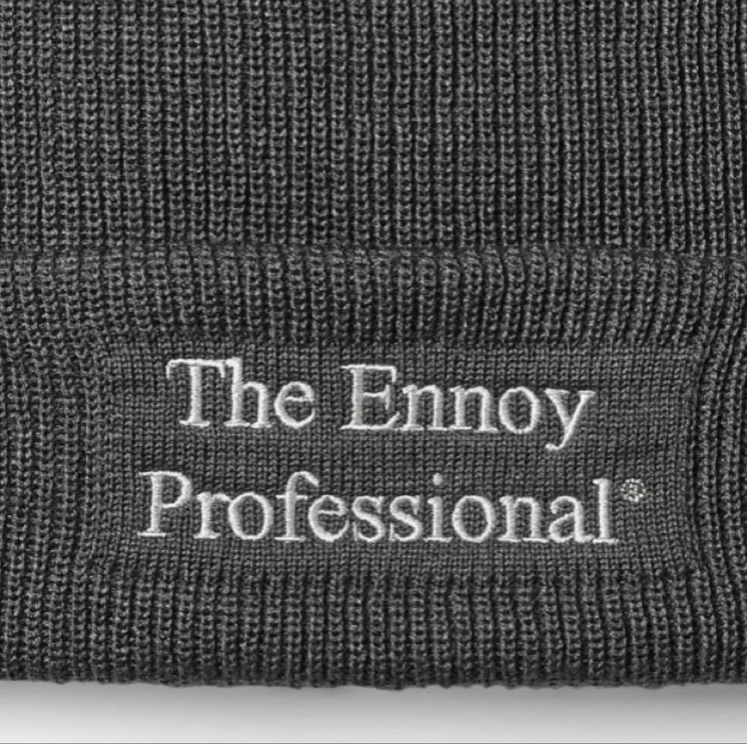 PROFESSIONAL KNIT CAP (GRAY) ENNOY エンノイ