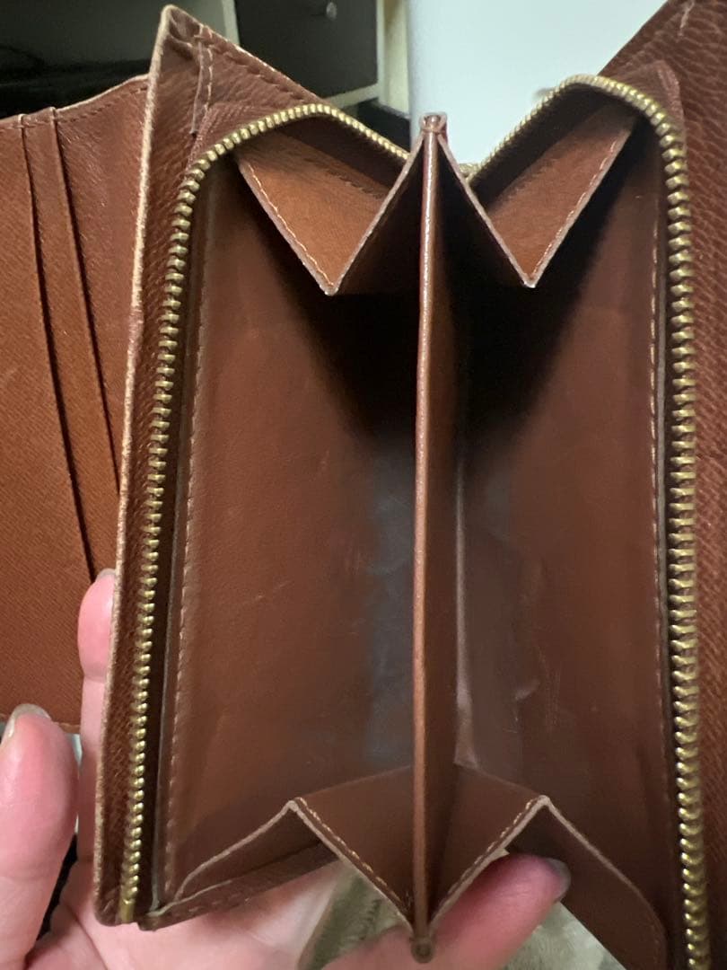 LOUIS VUITTON モノグラム 折り財布 ポルトモネビエ トレゾール